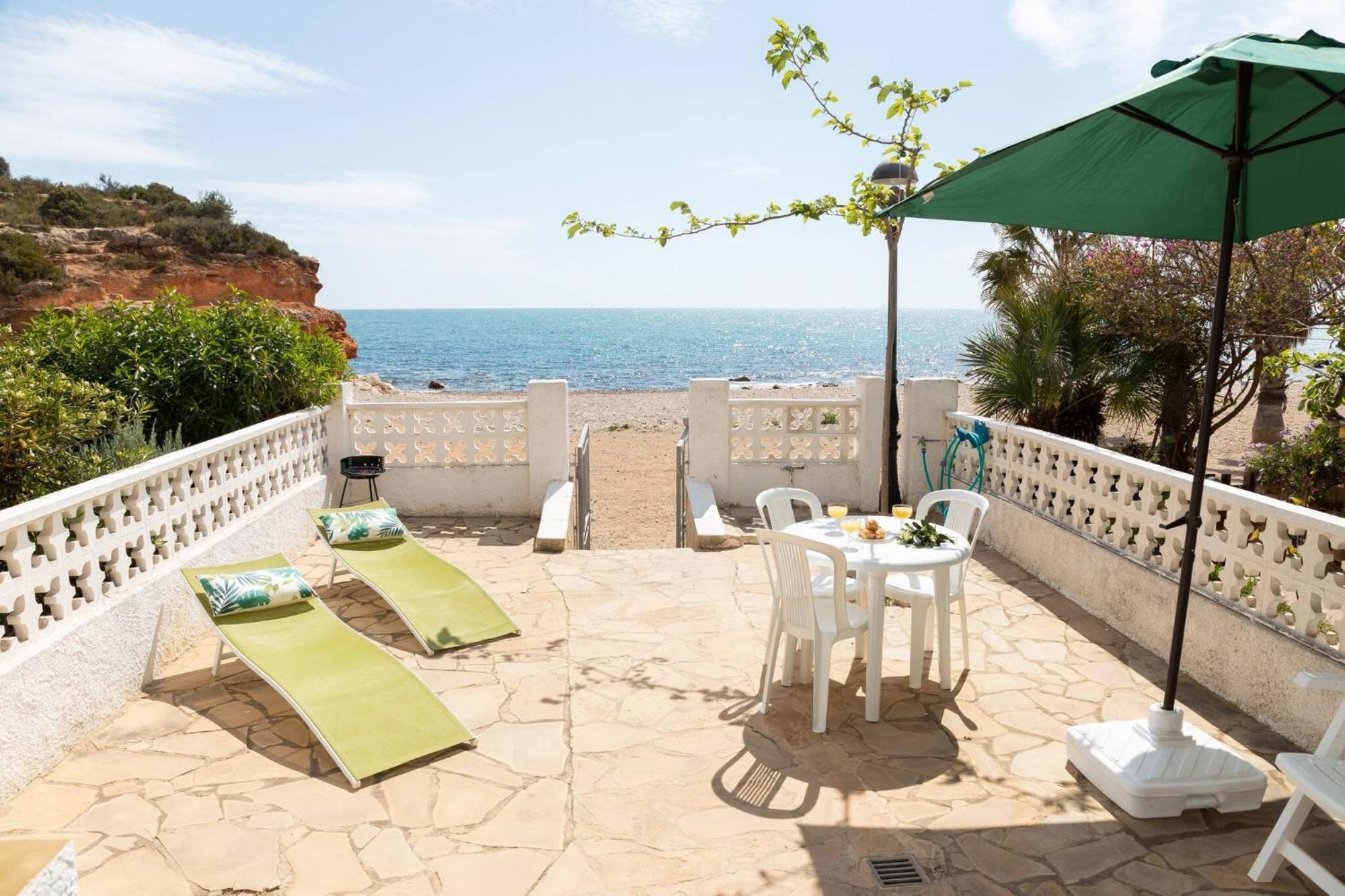 Mistral - Adosado En L'Ampolla Con Acceso Directo Al Mar - Deltavacaciones Villa Bagian luar foto